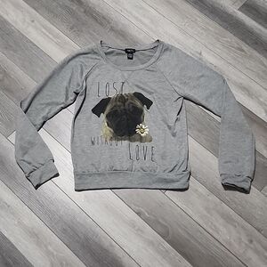 SMALL PUG CREW NECK